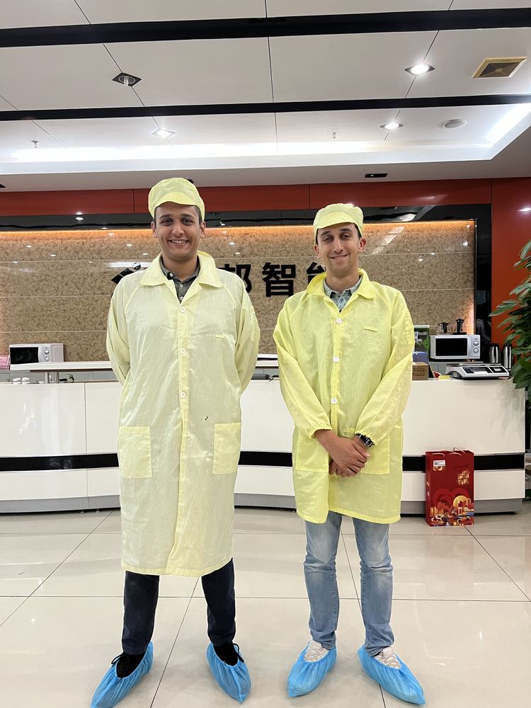 Een werkreis naar China met mijn medeoprichter Koos.